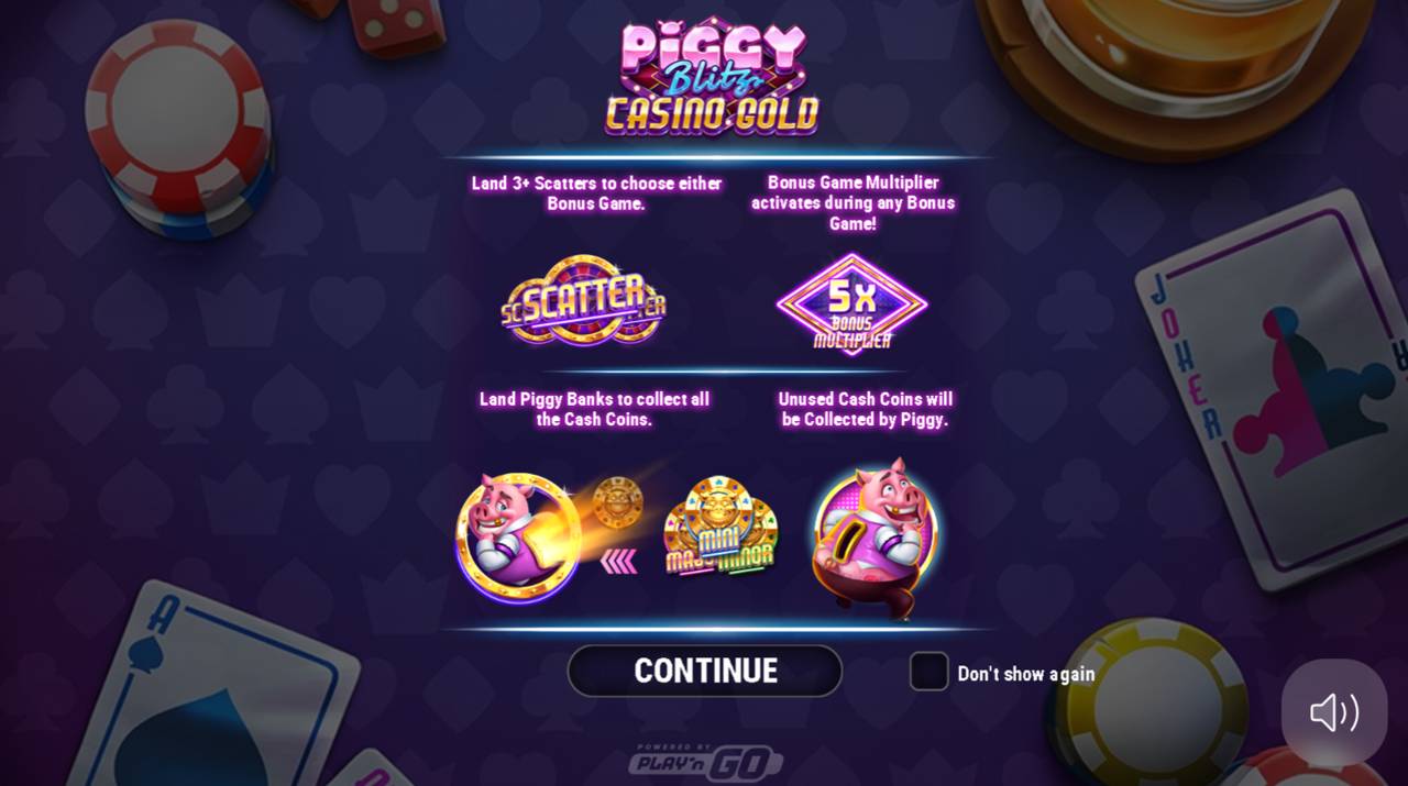 Piggy Blitz Casino Gold (Play’n GO) Image 1